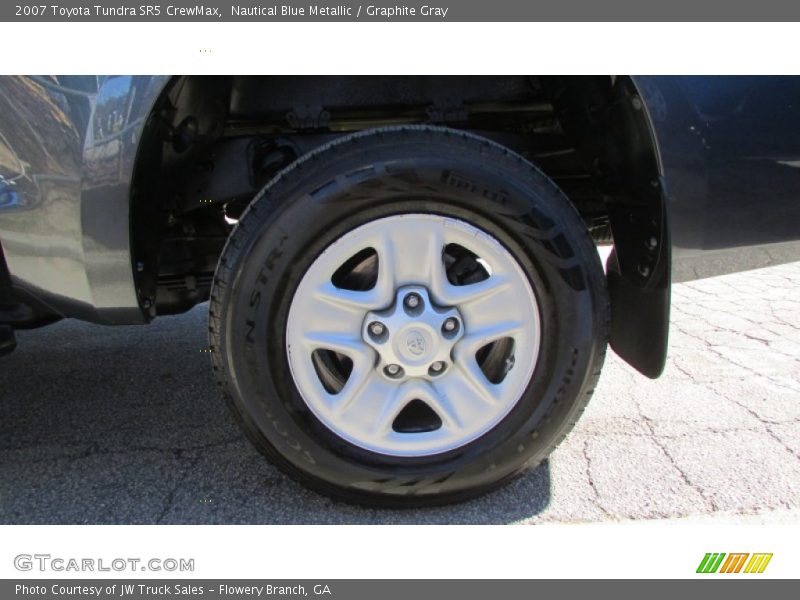 Nautical Blue Metallic / Graphite Gray 2007 Toyota Tundra SR5 CrewMax