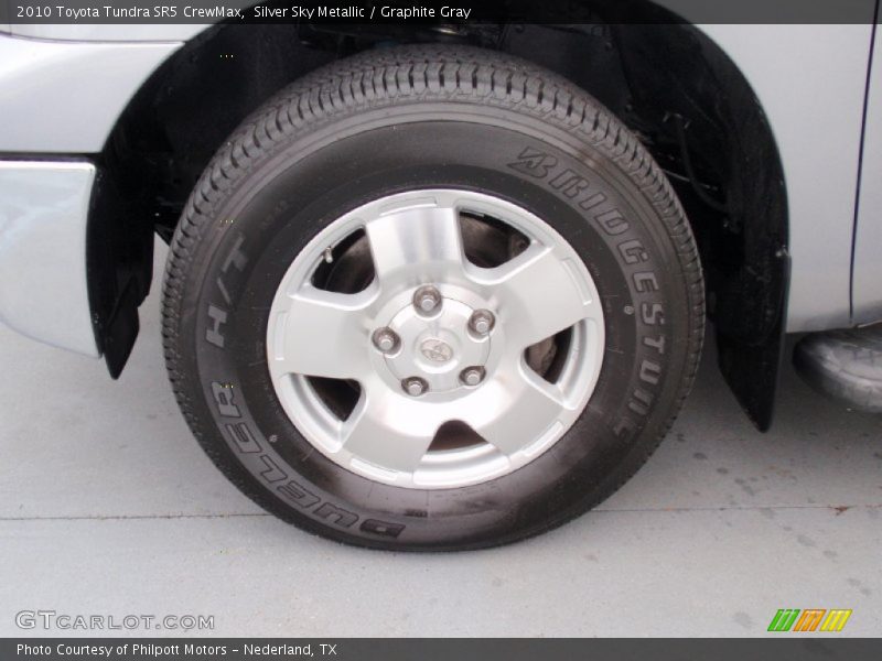Silver Sky Metallic / Graphite Gray 2010 Toyota Tundra SR5 CrewMax