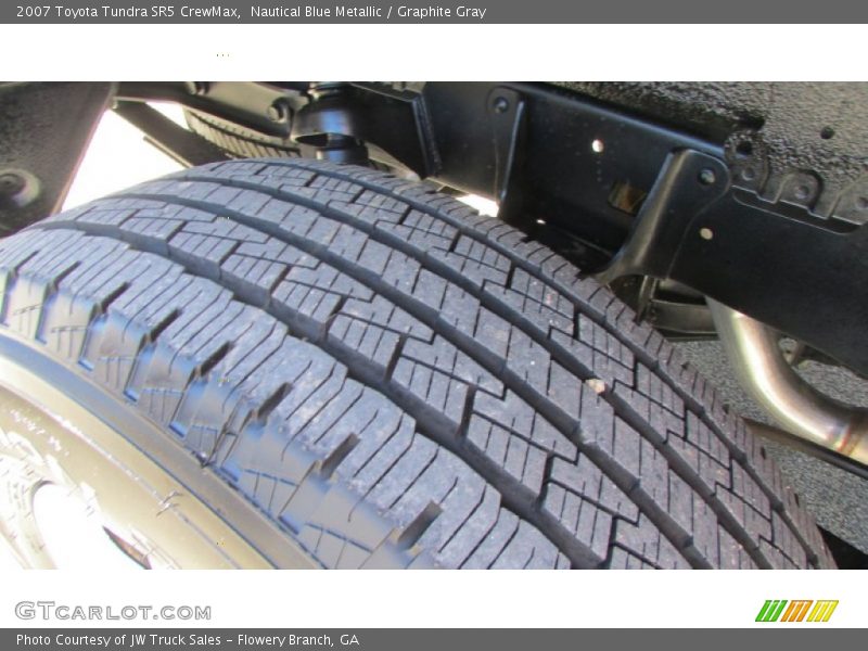 Nautical Blue Metallic / Graphite Gray 2007 Toyota Tundra SR5 CrewMax
