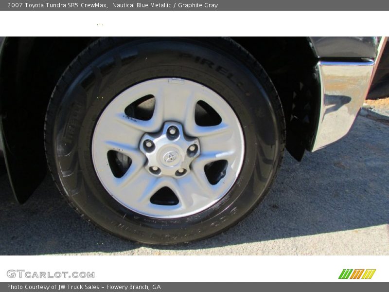 Nautical Blue Metallic / Graphite Gray 2007 Toyota Tundra SR5 CrewMax