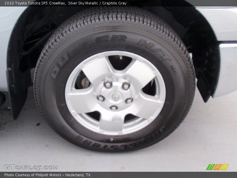 Silver Sky Metallic / Graphite Gray 2010 Toyota Tundra SR5 CrewMax