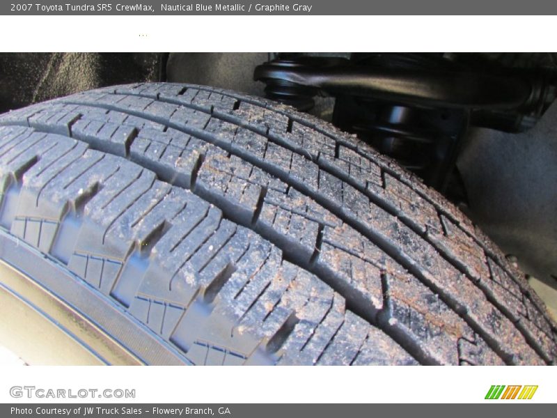 Nautical Blue Metallic / Graphite Gray 2007 Toyota Tundra SR5 CrewMax