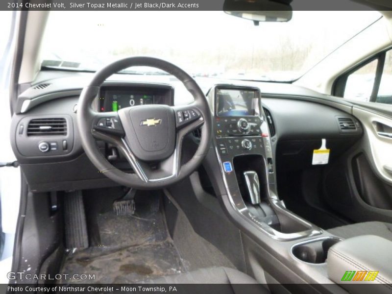 Silver Topaz Metallic / Jet Black/Dark Accents 2014 Chevrolet Volt