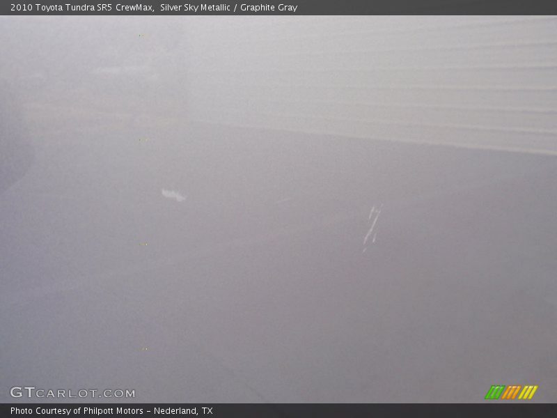 Silver Sky Metallic / Graphite Gray 2010 Toyota Tundra SR5 CrewMax