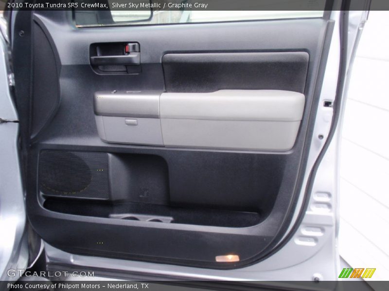 Silver Sky Metallic / Graphite Gray 2010 Toyota Tundra SR5 CrewMax