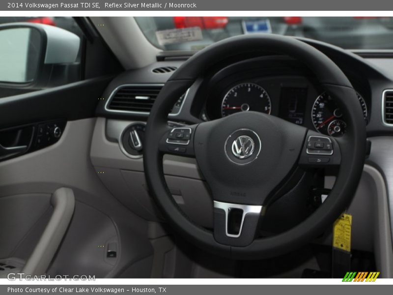 Reflex Silver Metallic / Moonrock 2014 Volkswagen Passat TDI SE