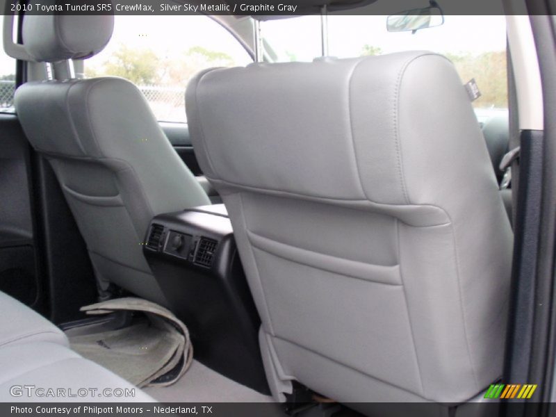 Silver Sky Metallic / Graphite Gray 2010 Toyota Tundra SR5 CrewMax