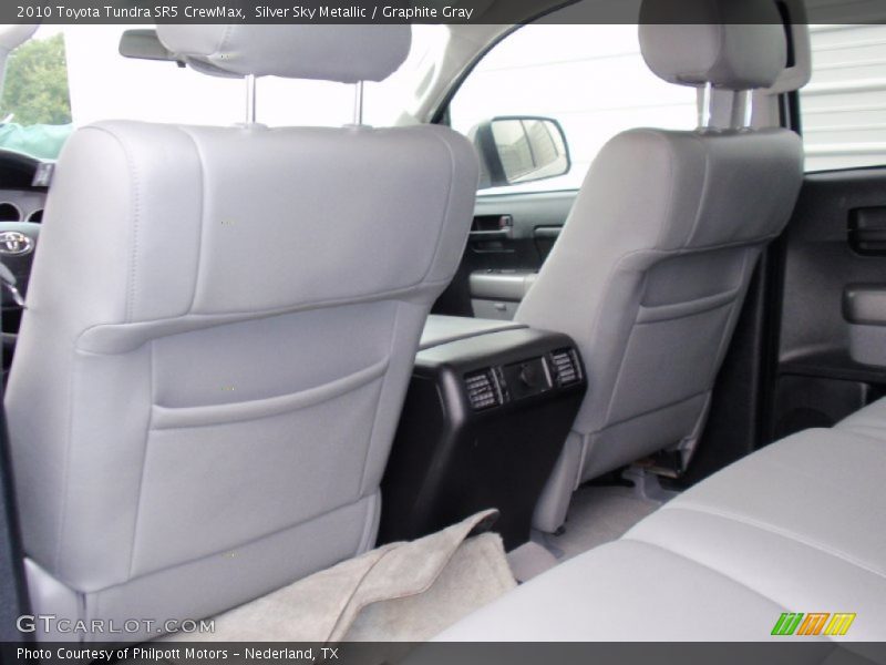 Silver Sky Metallic / Graphite Gray 2010 Toyota Tundra SR5 CrewMax