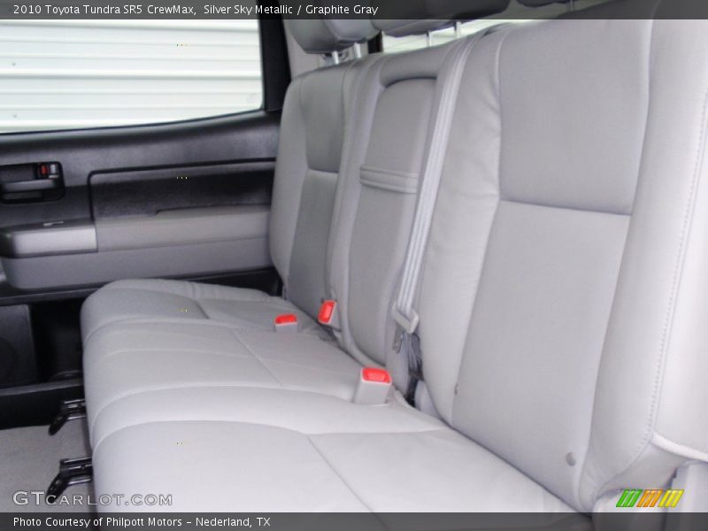Silver Sky Metallic / Graphite Gray 2010 Toyota Tundra SR5 CrewMax