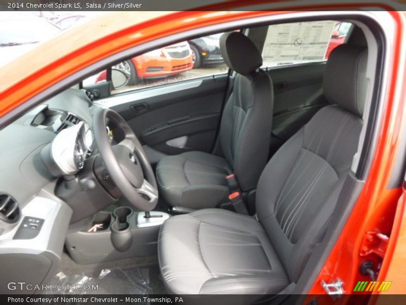 Salsa / Silver/Silver 2014 Chevrolet Spark LS