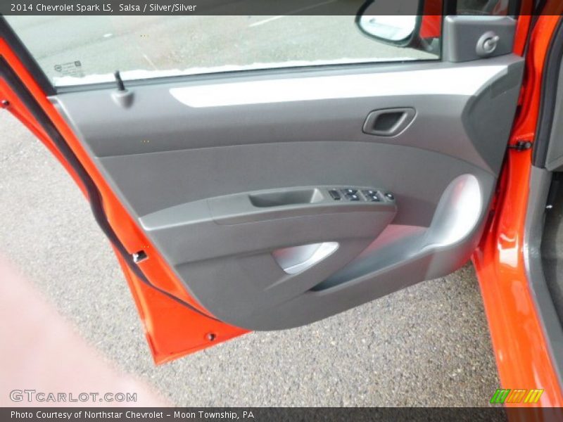 Salsa / Silver/Silver 2014 Chevrolet Spark LS