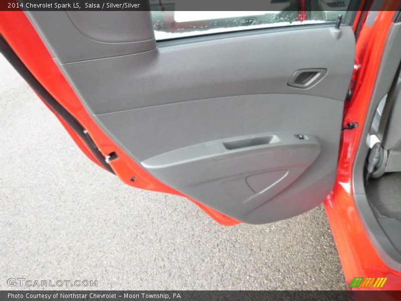 Salsa / Silver/Silver 2014 Chevrolet Spark LS