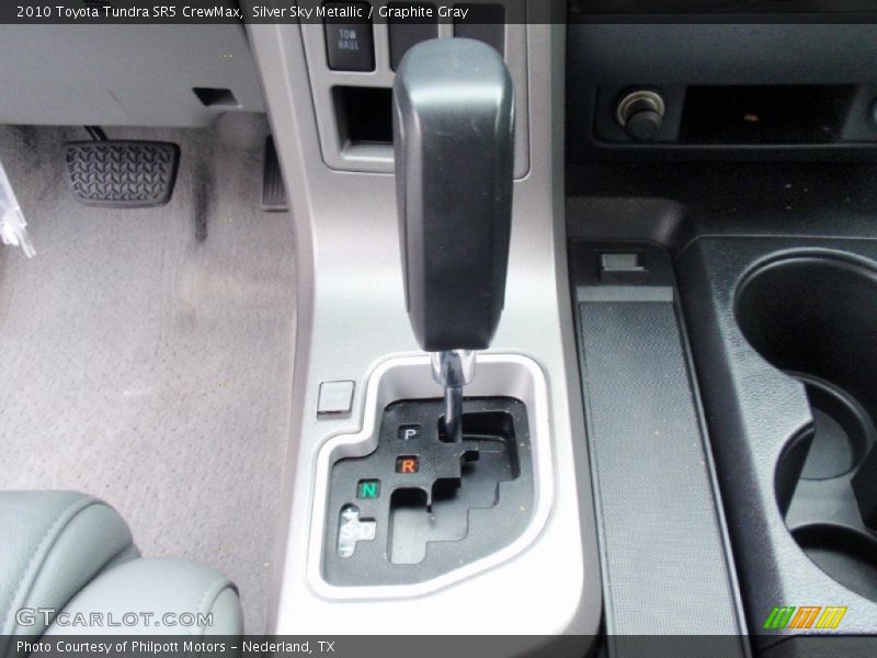 Silver Sky Metallic / Graphite Gray 2010 Toyota Tundra SR5 CrewMax