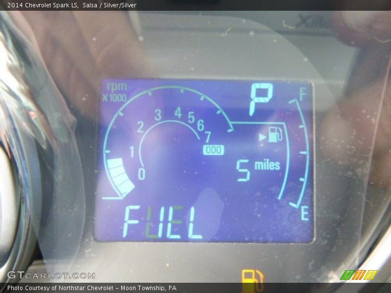 Salsa / Silver/Silver 2014 Chevrolet Spark LS