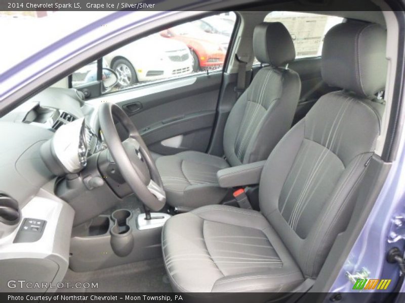 Grape Ice / Silver/Silver 2014 Chevrolet Spark LS