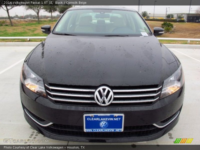 Black / Cornsilk Beige 2014 Volkswagen Passat 1.8T SE