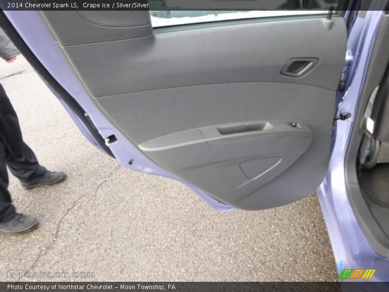 Grape Ice / Silver/Silver 2014 Chevrolet Spark LS