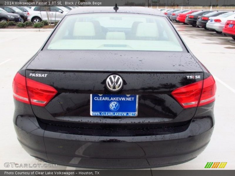 Black / Cornsilk Beige 2014 Volkswagen Passat 1.8T SE