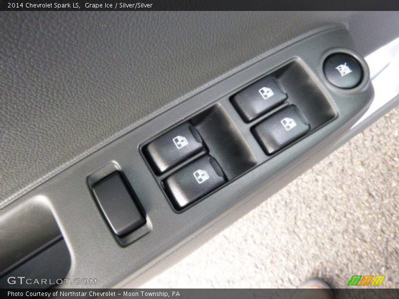 Grape Ice / Silver/Silver 2014 Chevrolet Spark LS
