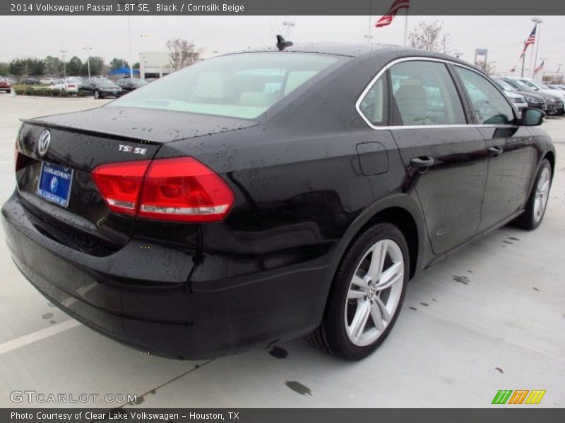 Black / Cornsilk Beige 2014 Volkswagen Passat 1.8T SE
