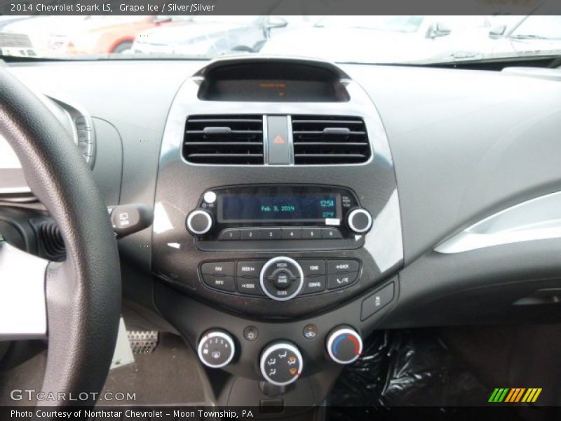 Grape Ice / Silver/Silver 2014 Chevrolet Spark LS