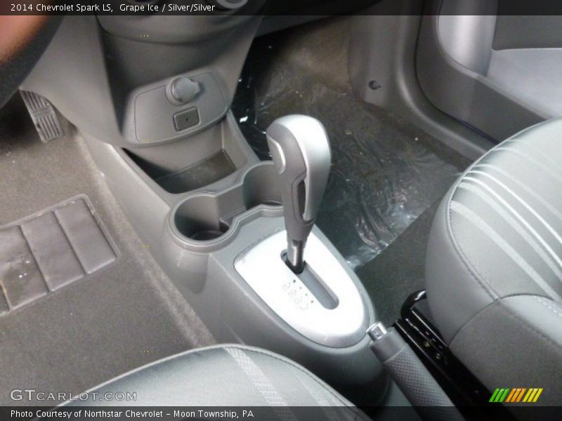 Grape Ice / Silver/Silver 2014 Chevrolet Spark LS