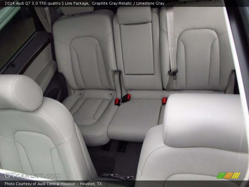 Graphite Gray Metallic / Limestone Gray 2014 Audi Q7 3.0 TFSI quattro S Line Package