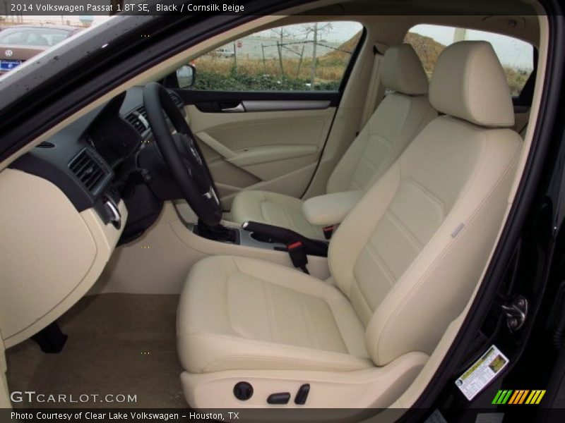 Front Seat of 2014 Passat 1.8T SE