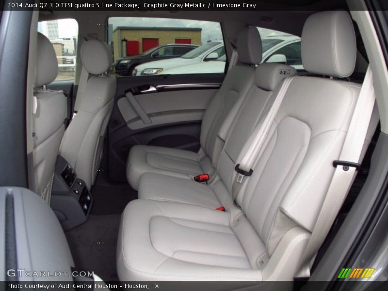 Graphite Gray Metallic / Limestone Gray 2014 Audi Q7 3.0 TFSI quattro S Line Package