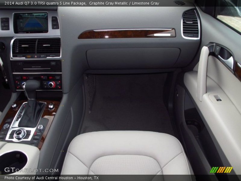 Graphite Gray Metallic / Limestone Gray 2014 Audi Q7 3.0 TFSI quattro S Line Package