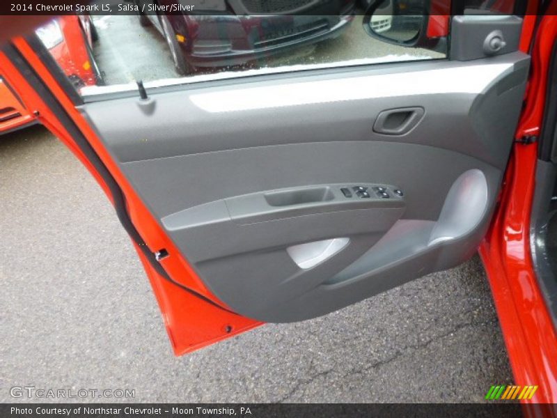 Salsa / Silver/Silver 2014 Chevrolet Spark LS