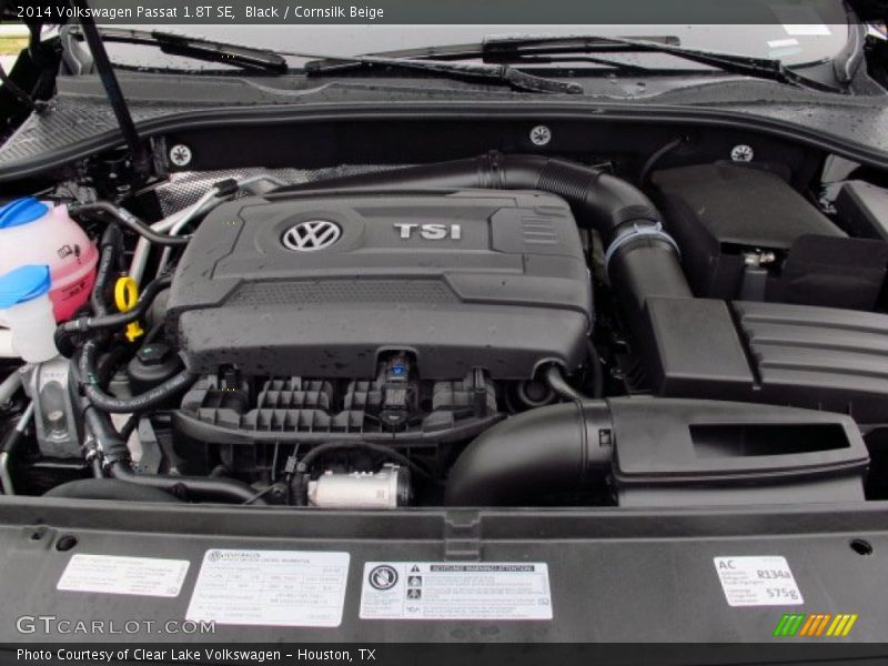  2014 Passat 1.8T SE Engine - 1.8 Liter FSI Turbocharged DOHC 16-Valve VVT 4 Cylinder
