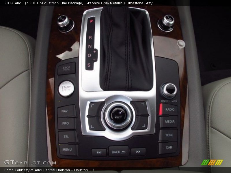 Graphite Gray Metallic / Limestone Gray 2014 Audi Q7 3.0 TFSI quattro S Line Package