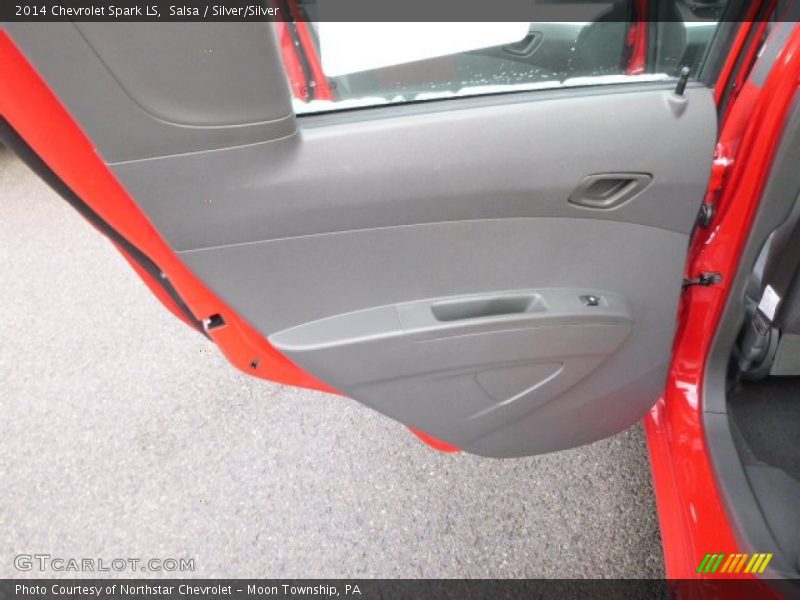 Salsa / Silver/Silver 2014 Chevrolet Spark LS