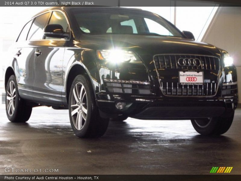 Night Black / Black 2014 Audi Q7 3.0 TDI quattro