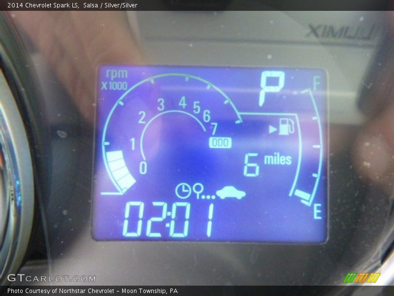 Salsa / Silver/Silver 2014 Chevrolet Spark LS