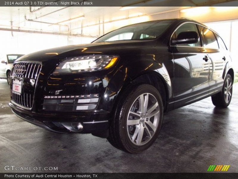 Night Black / Black 2014 Audi Q7 3.0 TDI quattro