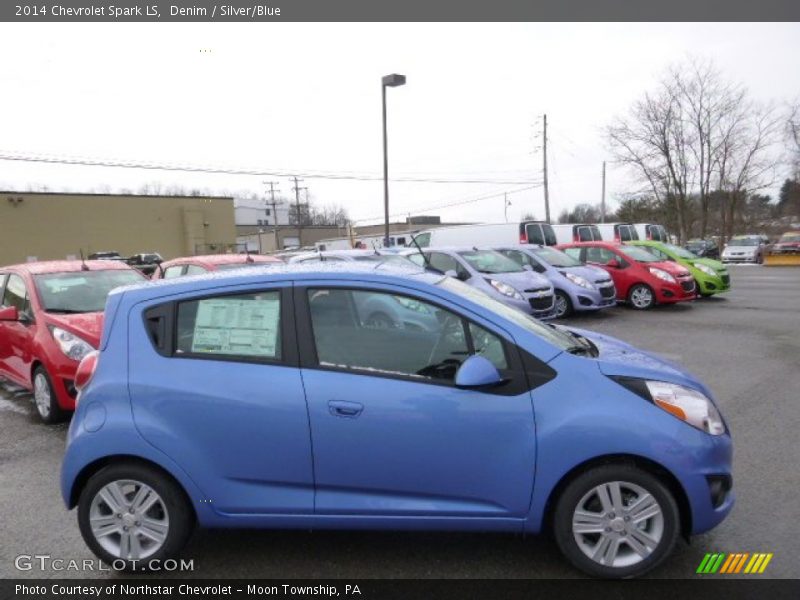 Denim / Silver/Blue 2014 Chevrolet Spark LS