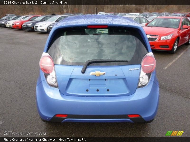 Denim / Silver/Blue 2014 Chevrolet Spark LS