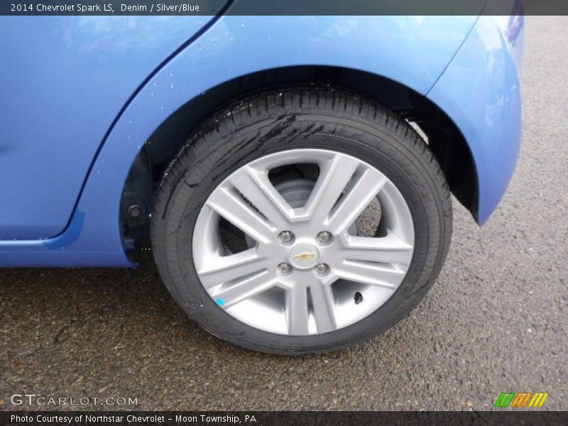 Denim / Silver/Blue 2014 Chevrolet Spark LS