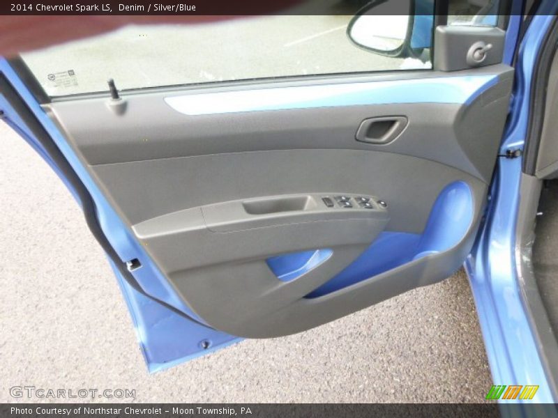 Denim / Silver/Blue 2014 Chevrolet Spark LS