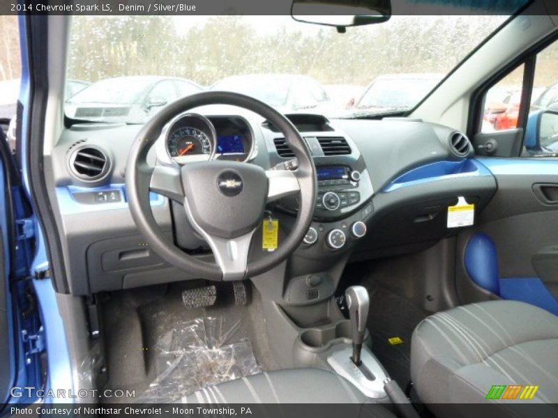 Denim / Silver/Blue 2014 Chevrolet Spark LS