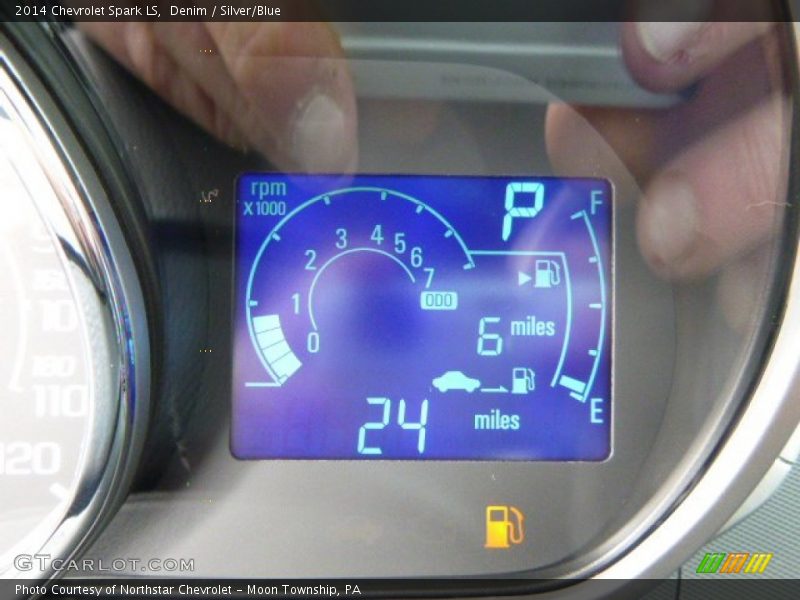Denim / Silver/Blue 2014 Chevrolet Spark LS