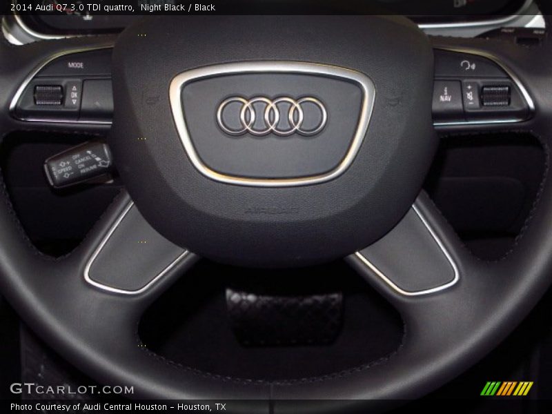 Night Black / Black 2014 Audi Q7 3.0 TDI quattro