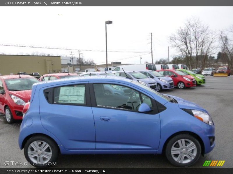 Denim / Silver/Blue 2014 Chevrolet Spark LS