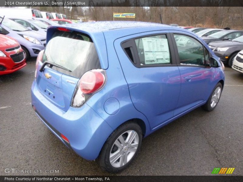 Denim / Silver/Blue 2014 Chevrolet Spark LS