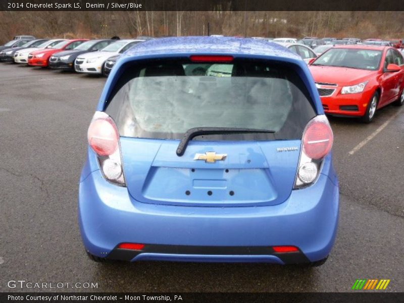 Denim / Silver/Blue 2014 Chevrolet Spark LS