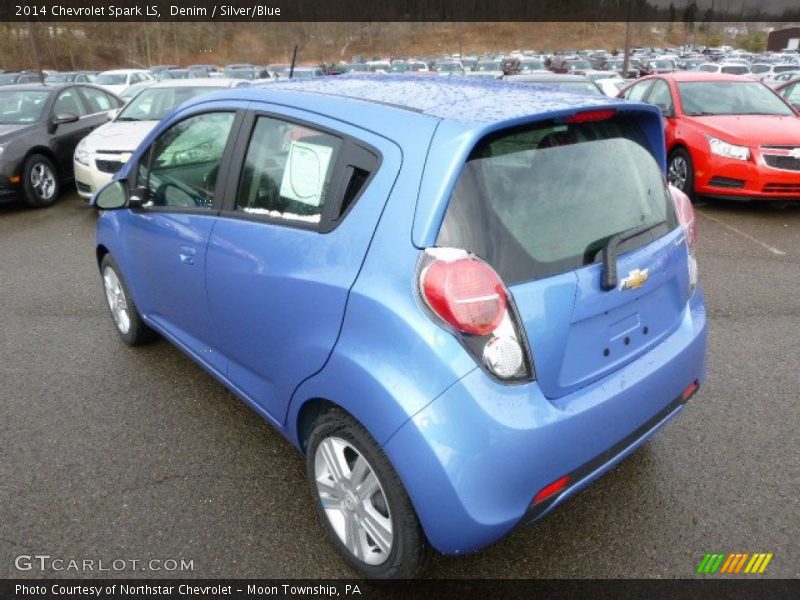 Denim / Silver/Blue 2014 Chevrolet Spark LS