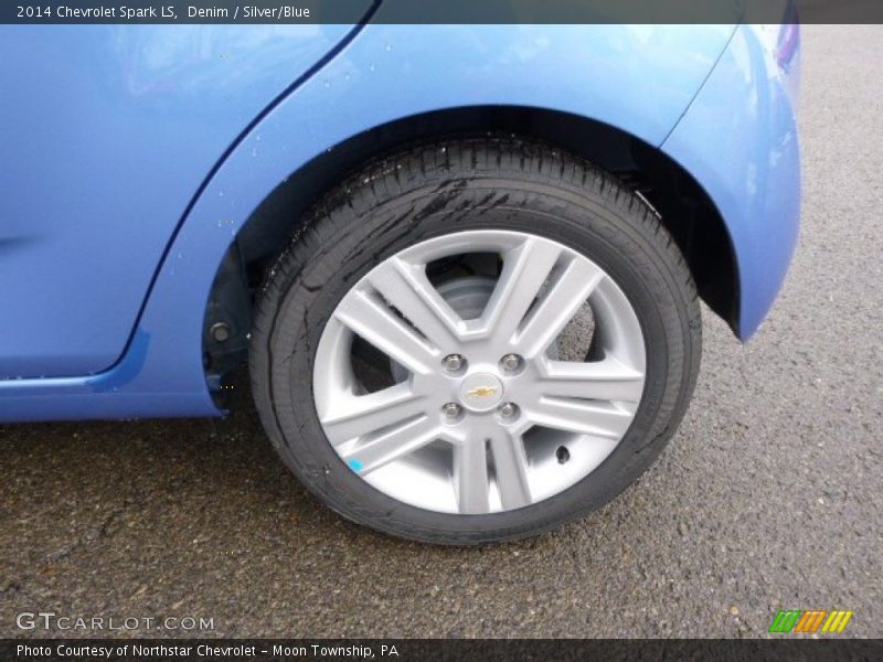 Denim / Silver/Blue 2014 Chevrolet Spark LS