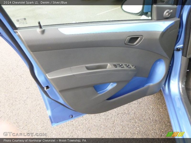 Denim / Silver/Blue 2014 Chevrolet Spark LS